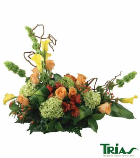 Warm Up Thanksgiving With Centerpieces - Trias Flowers